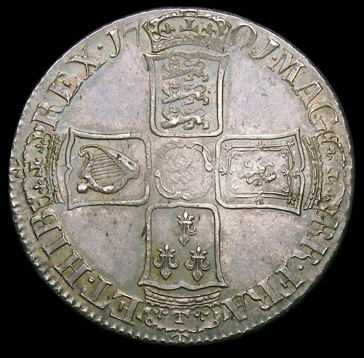 Halfcrown William III 1701