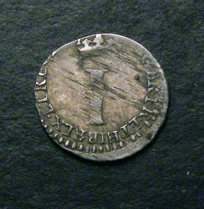 Maundy 1d William and Mary 1689 GVIELMVS error.