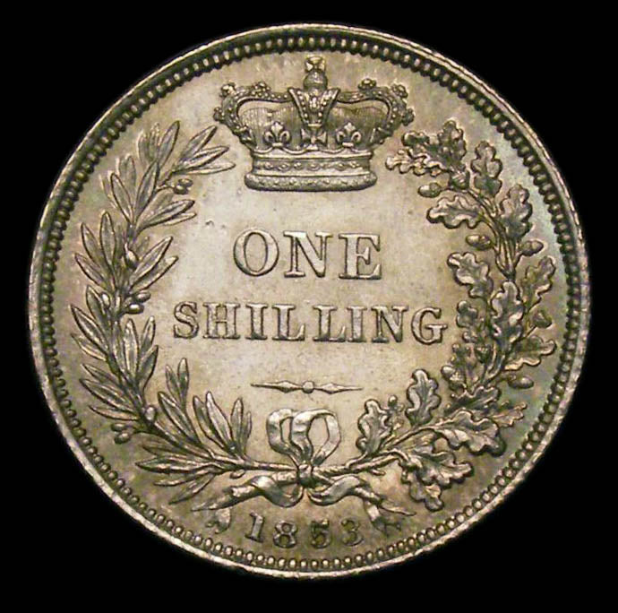 Shilling Victoria 1853