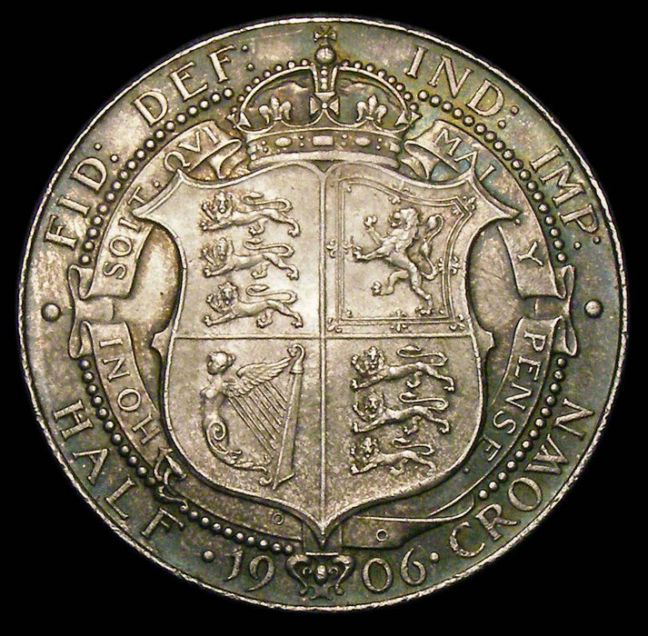 Halfcrown Edward VII 1906