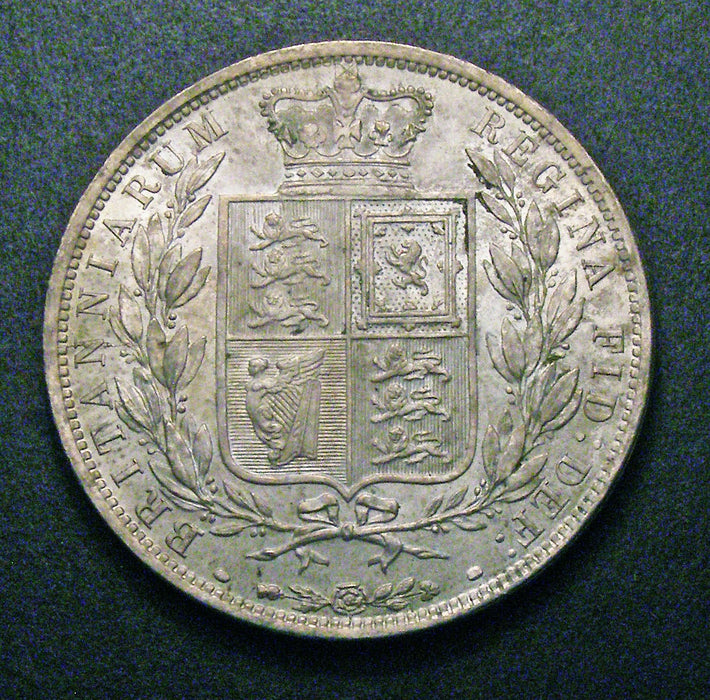 Halfcrown Victoria 1883