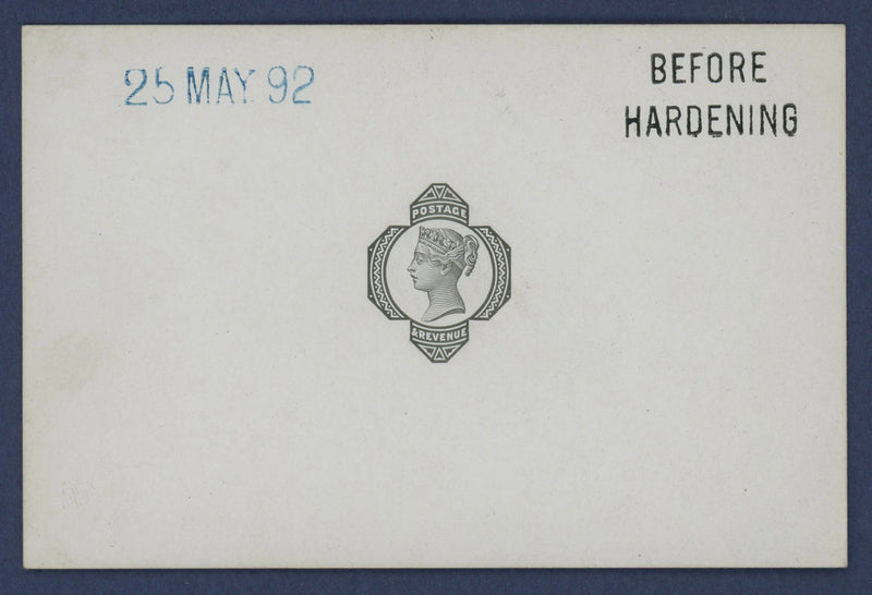 Great Britain 1892 4½d "Jubilee" head plate die proof, SG206var