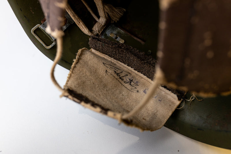Fidel Castro’s personal worn and signed military helmet