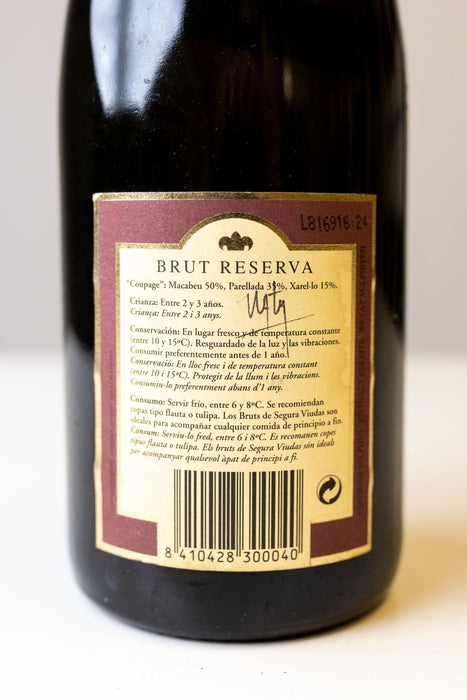 Fidel Castro signed and gifted bottle of sparkling wine