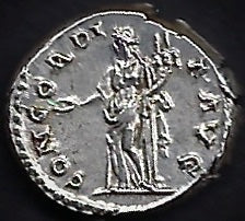 Faustina Wife of Antonius Pius. Good extremely fine