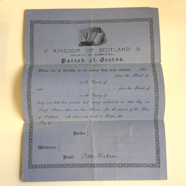 Gretna Green archive