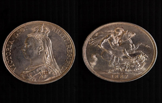 Victoria 1887 Crown