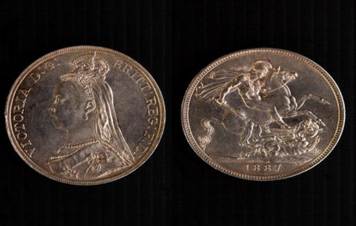 Victoria 1887 Crown