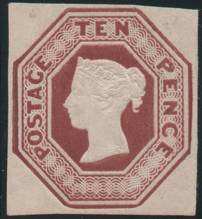 Great Britain 1854 10d brown embossed (Die 4) SG57