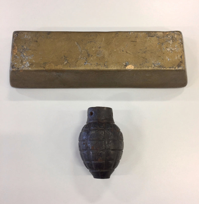 Two props from classic Bond movie Goldfinger (1964)