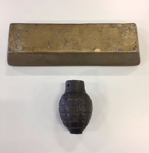 Two props from classic Bond movie Goldfinger (1964)