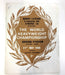 Sir Henry Cooper signed 1966 World Heavyweight Championship programme