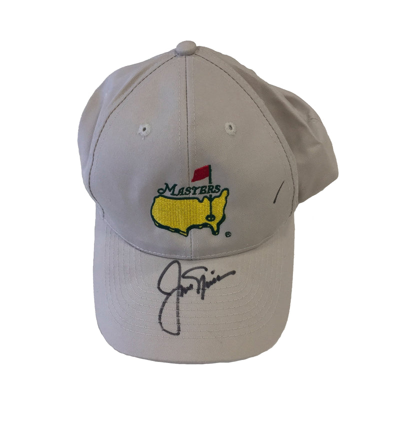 Jack Nicklaus signed Masters Tournament baseball cap