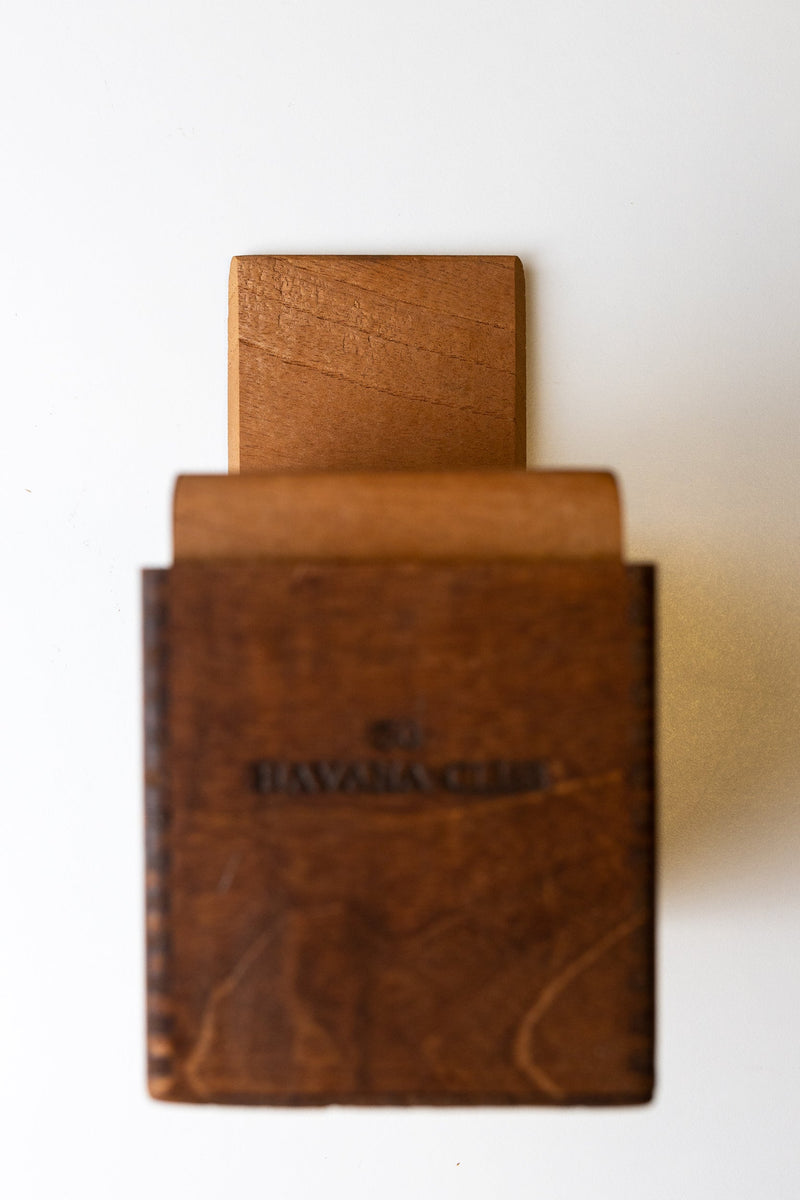 Fidel Castro’s secret message cigar box with hidden doors, used by Castro to organise the Cuban revolution while in prison. Unknown until now.
