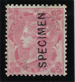 Great Britain 1861 3d rose plate 2. SG75var
