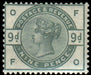Great Britain 1862 Queen Victoria Surface Printed 9d bistre plate 2. SG86 
