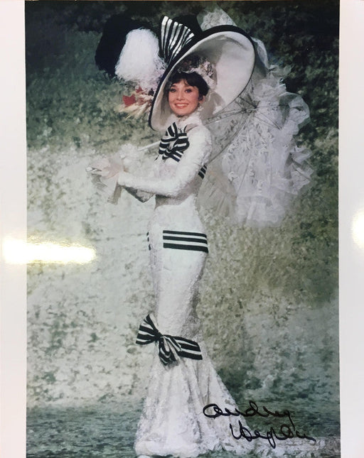Audrey Hepburn signed photograph