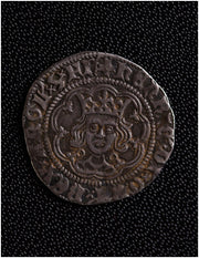 Henry VI half groat (1422-1461)