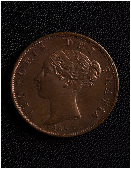 Victoria halfpenny