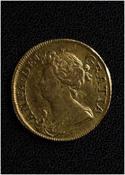 Queen Anne Gold Guinea 