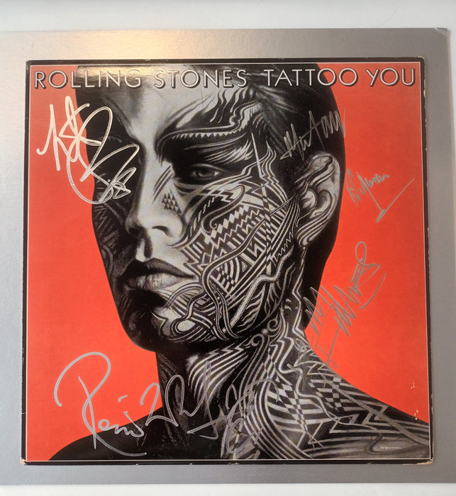 Rolling Stones fully signed album