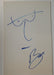 Bono self portrait and signature