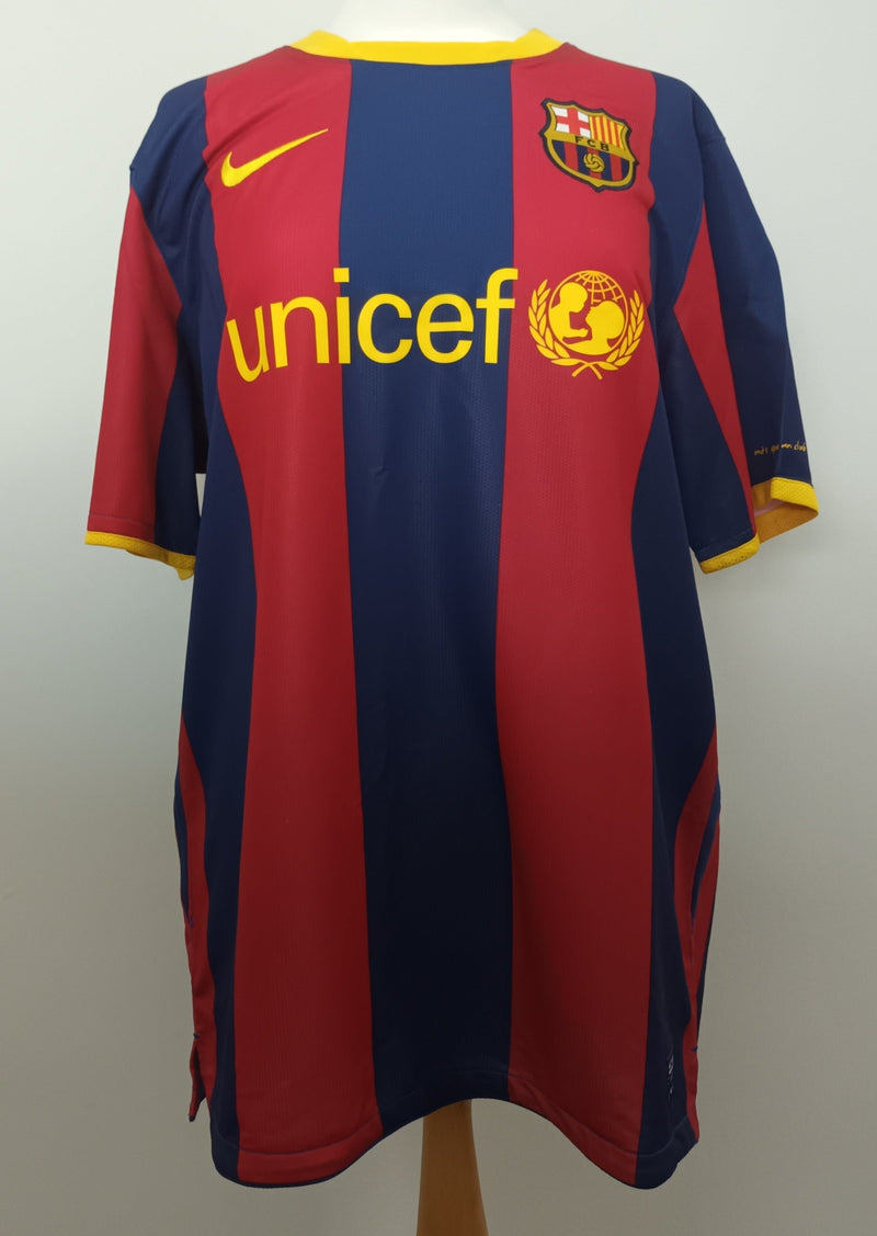 Lionel Messi signed 2010/11 Barcelona shirt