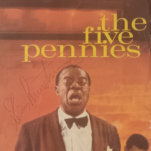 Louis Armstrong autograph