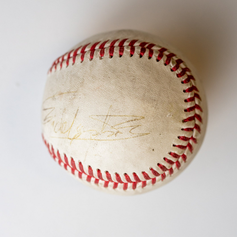 Fidel Castro signed baseball