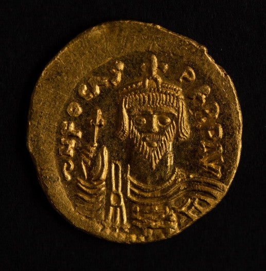 Byzantine Gold Solidus (AD 602-610) Constantinople mint
