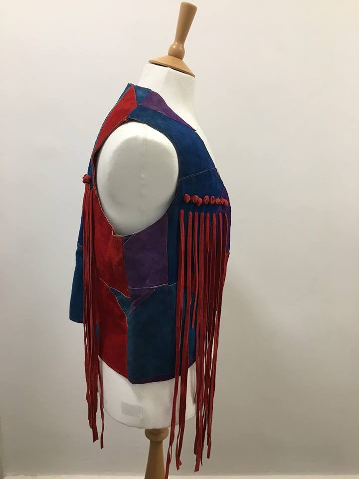 Jimi Hendrix Patchwork Vest 