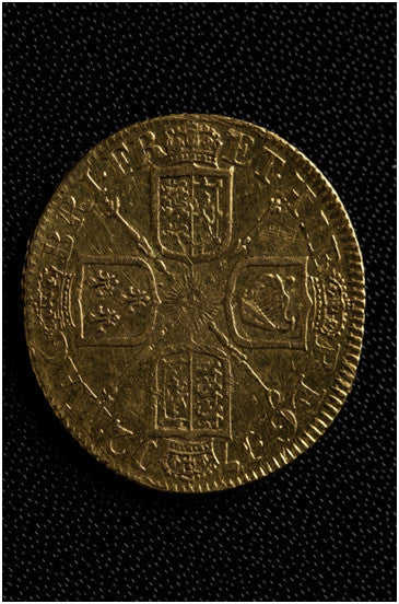 Queen Anne Gold Guinea 