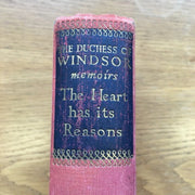 Wallis Simpson signed autobiography