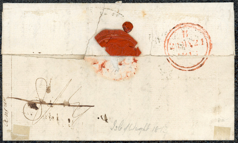 Great Britain 1813 Entire Ship Letter to London