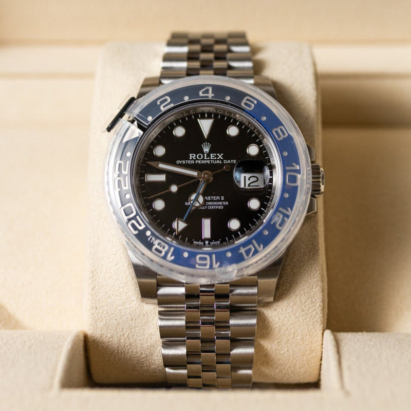 Rolex GMT-Master II “Batgirl” Jubilee wristwatch - 126710BLNR