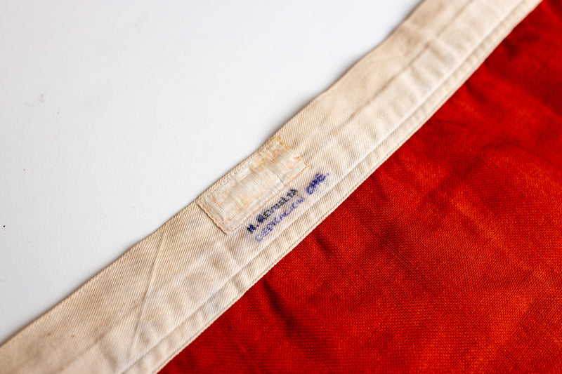 Che Guevara’s personally owned, signed and inscribed Bay of Pigs victory Cuba flag