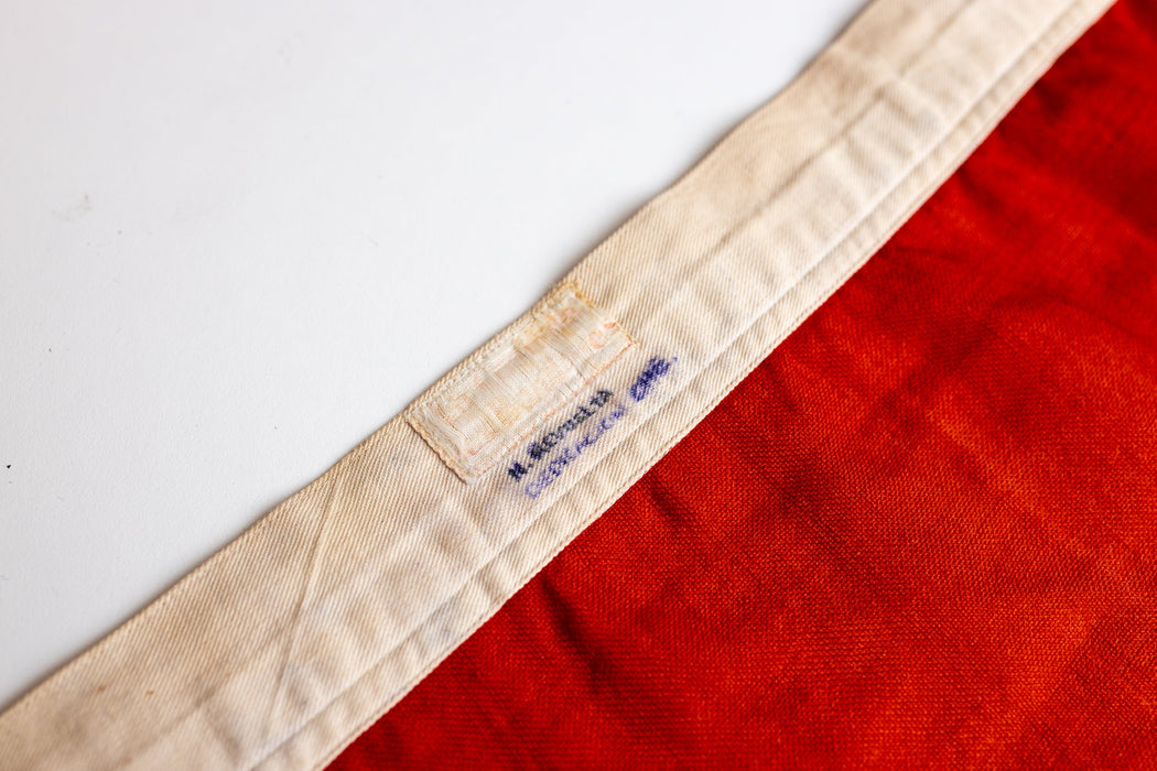 Che Guevara’s personally owned, signed and inscribed Bay of Pigs victory Cuba flag