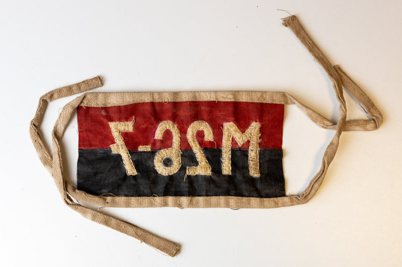 Fidel Castro’s personal signed 26th of July Movement armband