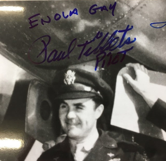 Enola Gay signed photograph