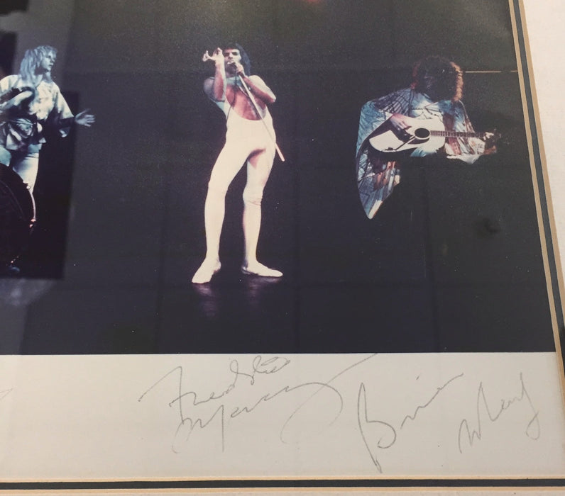 Queen signed photo