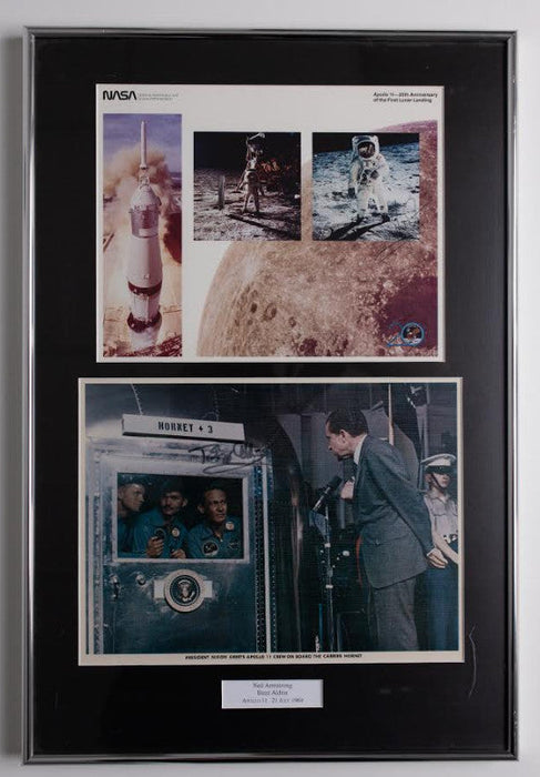 Moonwalkers signed photograph collection