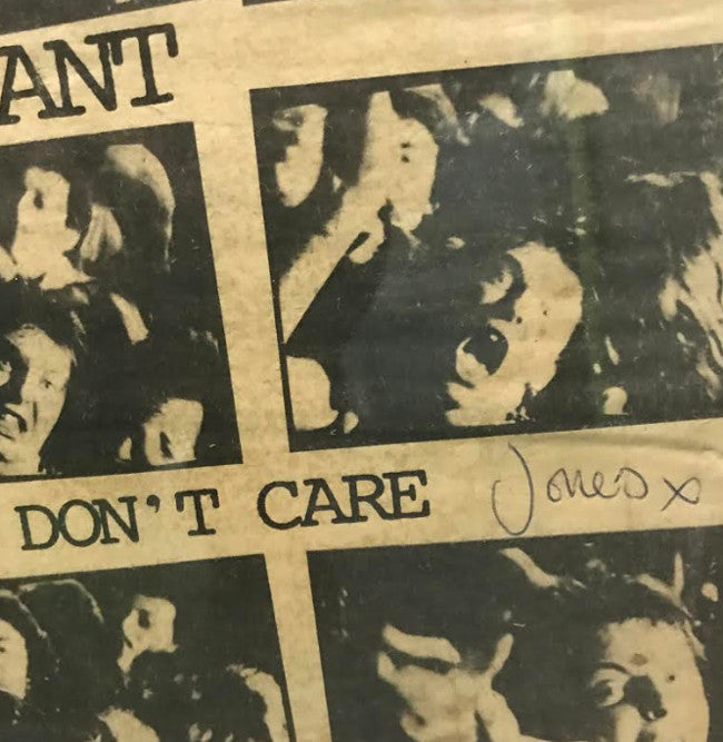 Sex Pistols signed Pretty Vacant single advert