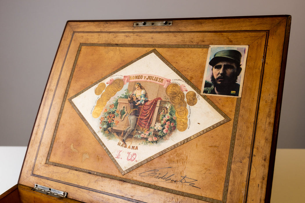 Fidel Castro’s personal assassination-prevention cigar box