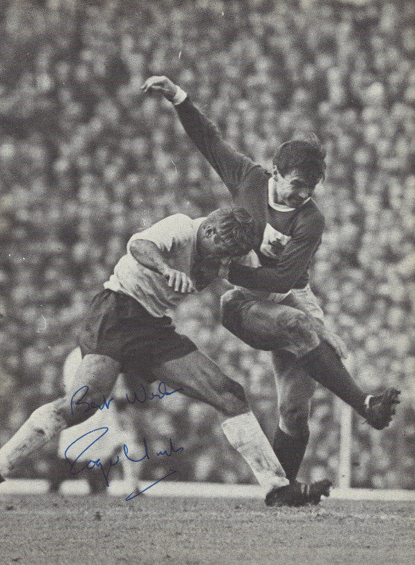 England 1966 World Cup squad signed photos