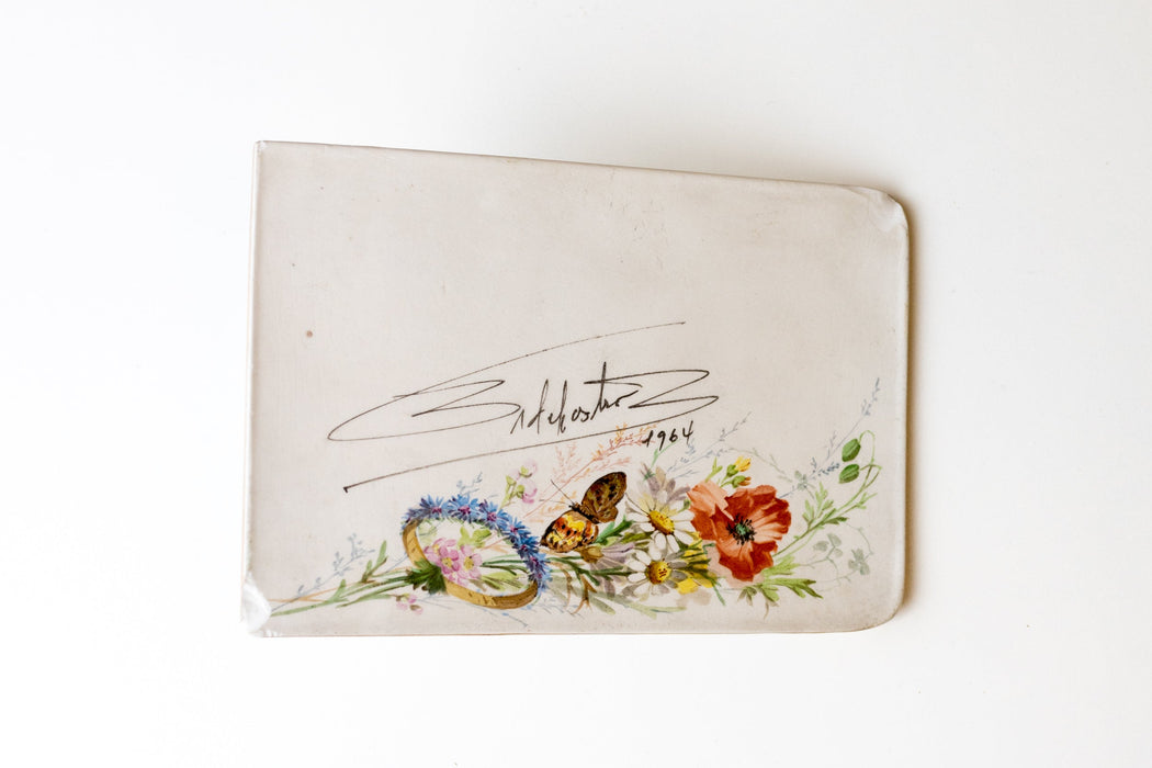 Fidel Castro’s personal signed cigar holder