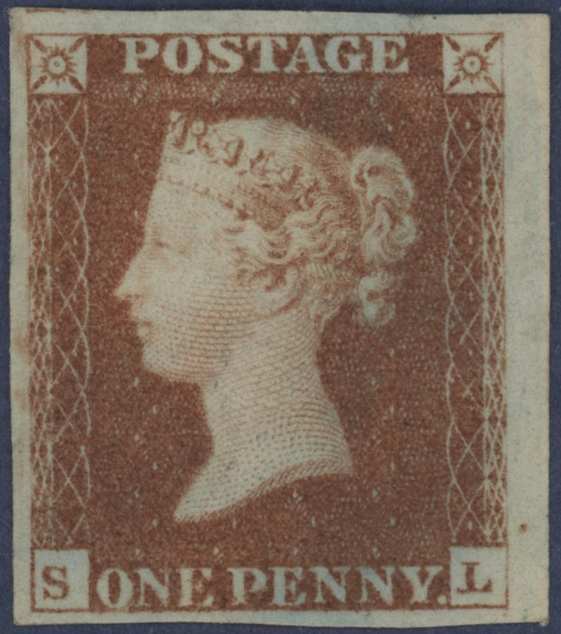 Great Britain 1841 red brown Plate 9, SG7