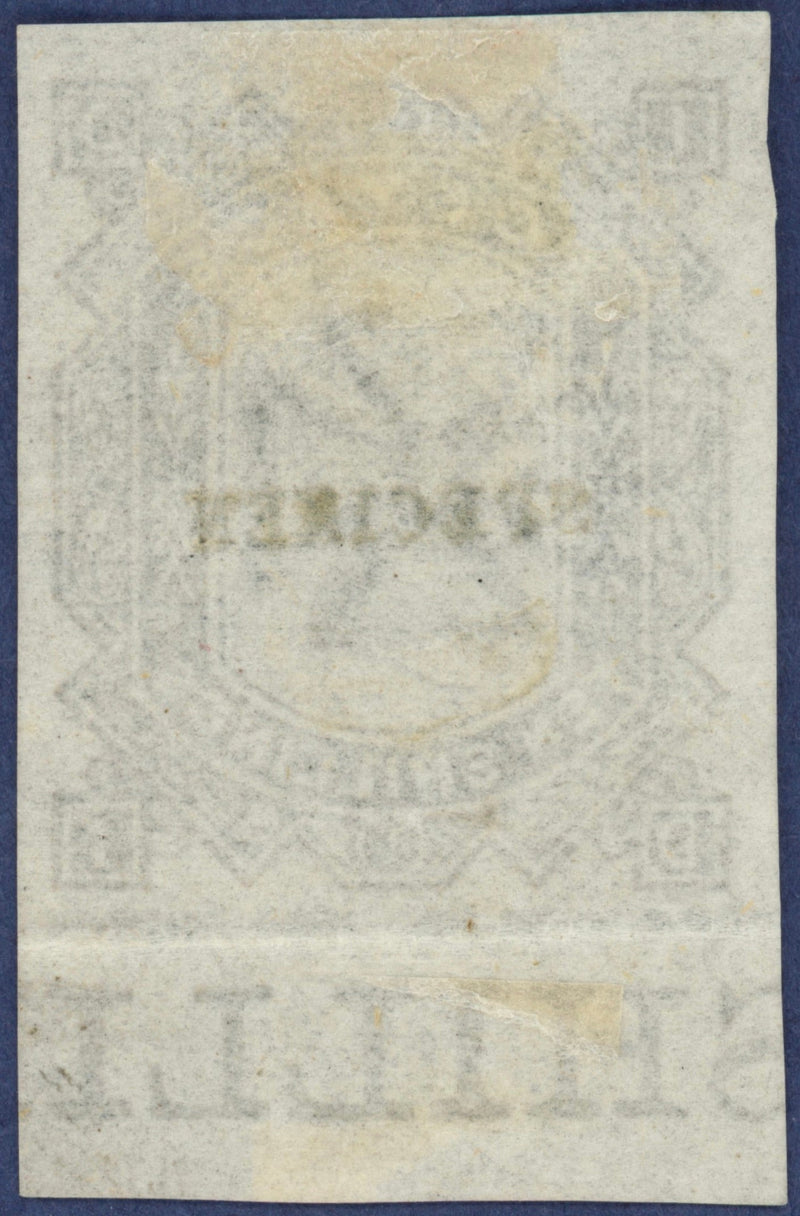 Great Britain 1878 10s Colour trail Plate 1, SG128var
