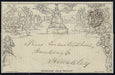 Great Britain 1840 1d Mulready letter sheet, Stereo A18, forme 2, SGME1