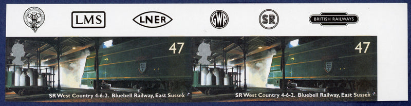 Great Britain 2004 47p Classic Locomotives error, SG2421a