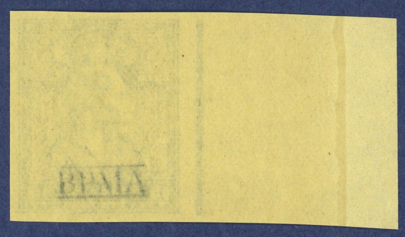 Great Britain 1913 black/yellow (watermark Royal cypher) imprimatur, SG390var